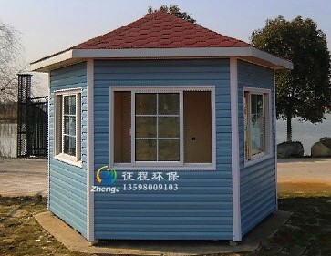 金属雕花板岗亭
