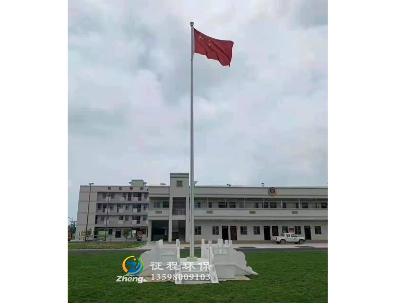 电动锥形旗杆